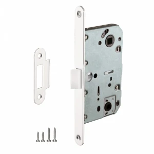 Защелка врезная LM/PL96WC-50/BL WH (белый)
